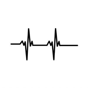 Free Heartbeat SVG Cut File Free SVG
