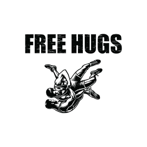 Free Hugs Wrestling SVG Wrestling SVG