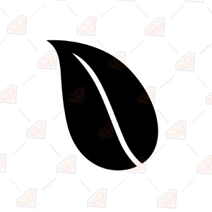 Free Leaf SVG Cut File, Free Leaf Vector