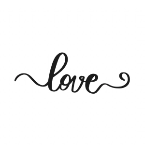 Free Love SVG Cut File, Love Vector Instant Download Free SVG