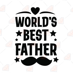 Free World Best Father SVG