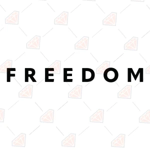 Freedom SVG, Patriotic Cut File for Cricut & Silhouette USA SVG