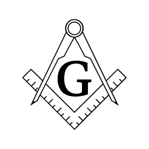 Freemason Symbol Outline SVG, Mason SVG Vector Files Symbols