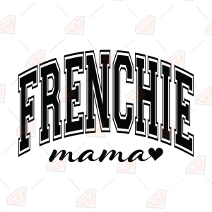 Frenchie Mama SVG