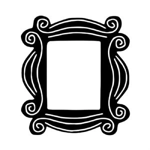 Friends Frame SVG, Picture Border SVG Download Shapes