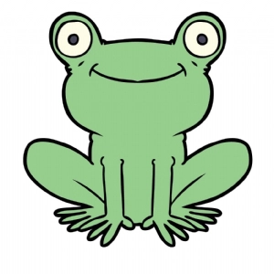 Frog SVG, Frog Cut File Instant Download Wild & Jungle Animals SVG