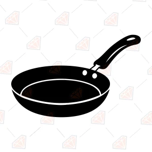 Frying Pan SVG, Kitchen & Cooking Cut File for Cricut & Silhouette Kitchen Utensils