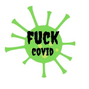 Fuck Covid SVG Cut File Funny SVG