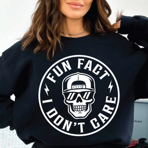 Fun Fact I Don't Care SVG Funny SVG