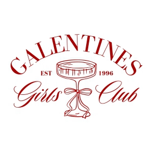 Galentines Day SVG, Galentine's Girls Club PNG