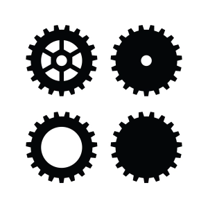 Gear SVG Cut Files, Cog Designs Svg