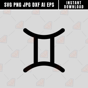 Gemini Zodiac Sign SVG Svg