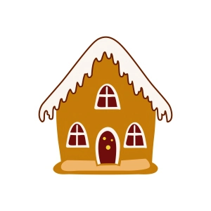 Gingerbread House SVG, Christmas Clipart SVG Christmas SVG