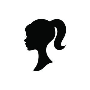 Girl Head SVG, Doll Head SVG Drawings