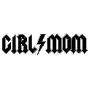 Girl Mom ACDC SVG, Mom SVG Cricut Files Mom SVG