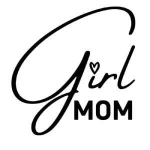 Girl Mom SVG, Instant Download Mom SVG