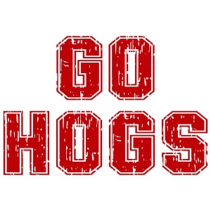 Go Hogs SVG Design, Arkansas Razorback SVG Football SVG