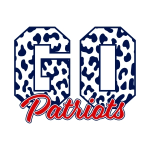 Go Patriots SVG, New England Patriots Football Svg