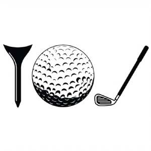 Golf Bundle SVG Vector File, Golf Ball Tee SVG Instant Download Golf SVG