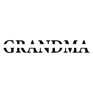 Grandma with Name SVG for Cricut, Custom Grandma SVG Mother's Day SVG