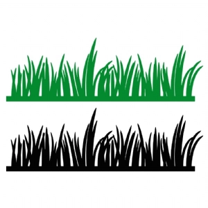 Grass SVG Clipart Files, Grass Vector File Instant Download Drawings