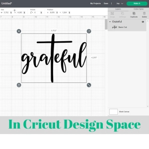 Grateful Cross SVG File, Grateful Instant Download Cross SVG