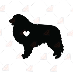 Great Pyrenees Silhouette SVG Vector