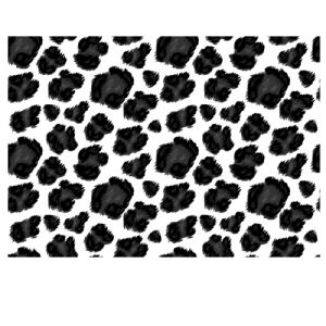 Fuzzy Leopard Print SVG Leopard Print SVG