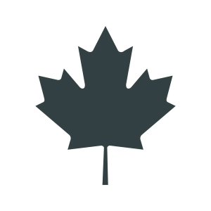 Grey Maple Leaf SVG, Canada Maple Leaf SVG Instant Download Flag SVG