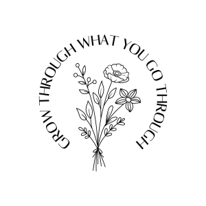 Grow Through What You Go Through SVG, T-shirt SVG T-shirt SVG