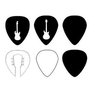 Guitar Pick Bundle Svg Music SVG