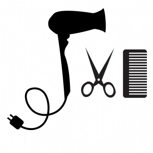 Hair Dresser Tools SVG Cut File Hair Stylist SVG