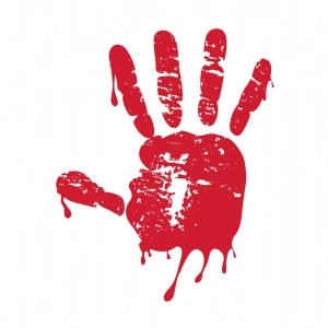 Bloody Hand SVG, Halloween Scary Hand SVG Clipart Halloween SVG