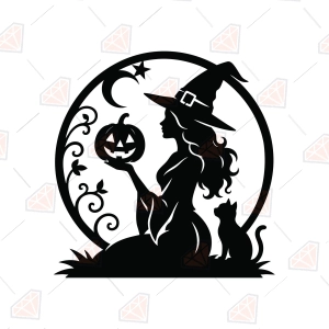 Halloween Door Hanger SVG – Spooky Door Decor Cut File