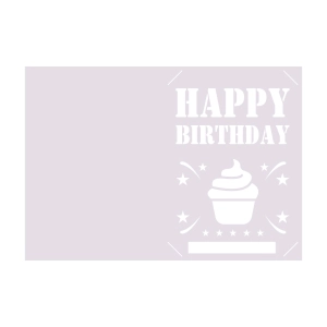 Happy Birthday Card SVG, Birthday Card Cricut Cut File Birthday SVG