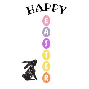 Happy Easter Sign SVG Easter Day SVG