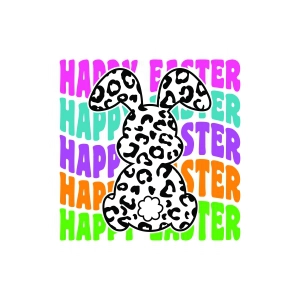 Happy Easter SVG with Bunny Easter Day SVG