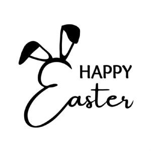 Happy Easter SVG Design, Cut Files Easter Day SVG