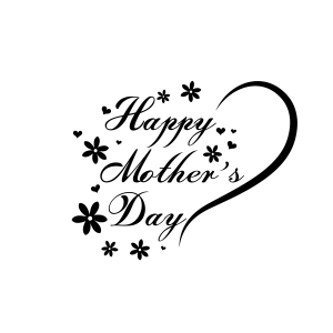 Happy Mother's Day SVG Design, Instant Download Mother's Day SVG