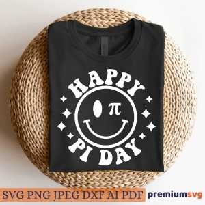 Happy Pi Day SVG,  Pi Day Shirt SVG Cut File Teacher SVG