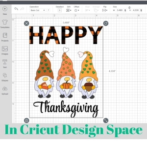 Happy Thanksgiving SVG with Gnomes Thanksgiving SVG