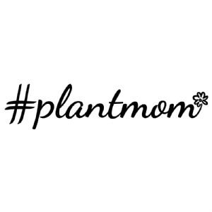 Hashtag Plant Mom with Flower SVG, Clipart Mom SVG