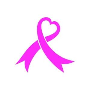 Heart Awareness Ribbon SVG, Cancer Ribbon SVG Cancer Day SVG