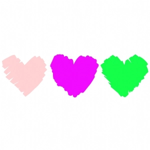 Heart Brush Bundle SVG Cut Files, Heart Bundle Vector Instant Download Drawings