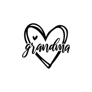 Heart Grandma SVG Files For Cricut Mother's Day SVG