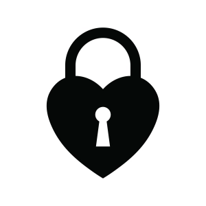 Heart Lock SVG