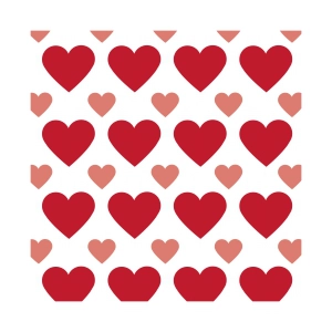 Heart Pattern SVG for Cricut, Heart Silhouette Backgrounds and Patterns SVG