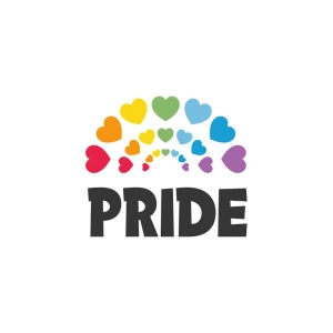 Heart Rainbow Pride SVG Cut File Lgbt Pride SVG