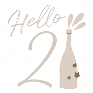 Hello 20th SVG Cut Files, 20th Birthday Instant Download Birthday SVG