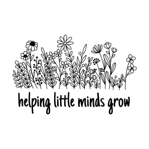 Helping Little Minds Grow SVG, Plant Lover SVG Digital Download Flower SVG